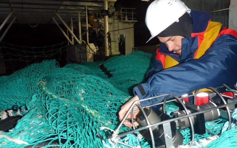 Benthic camera deployment off Kerguelen islands, MNHN © 2017