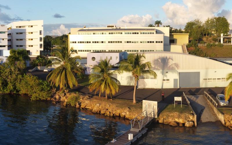 Vue du Laboratoire  - Université des Antilles (UA)