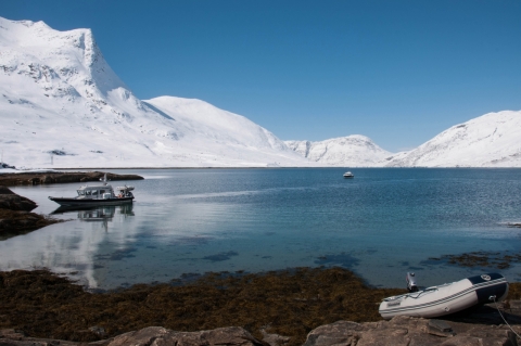 Un fjord sub arctique du Groenland Photo Blandine Gaillard