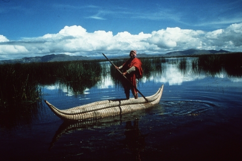 Pêcheur aymara sur le lac Titicaca © IRD/C. Dejoux Pêcheur aymara sur le lac Titicaca © IRD/C. Dejoux