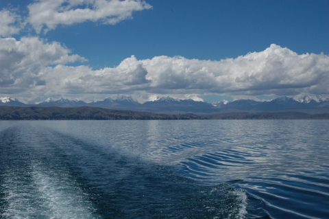 Paysage du lac Titicaca © IRD/Jégu, M.