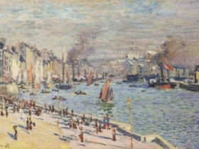Le port du Havre par Monet