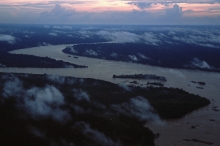 Formation du rio Madeira, bassin amazonien bolivien © IRD/A. Fatras 